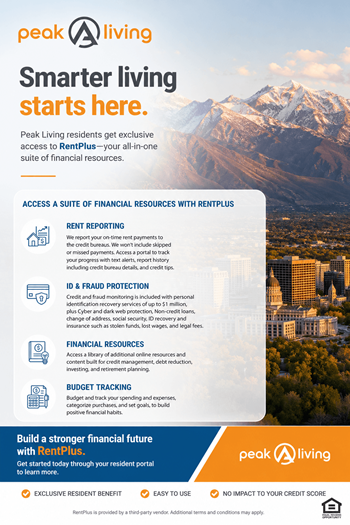 Lakeside townhomes  rentplus credit building program